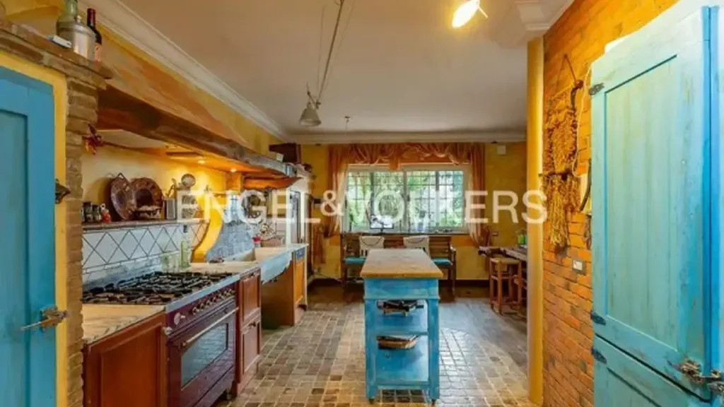 Cuisine - Bifamiliar Villa with Private Garden in Grottaferrata