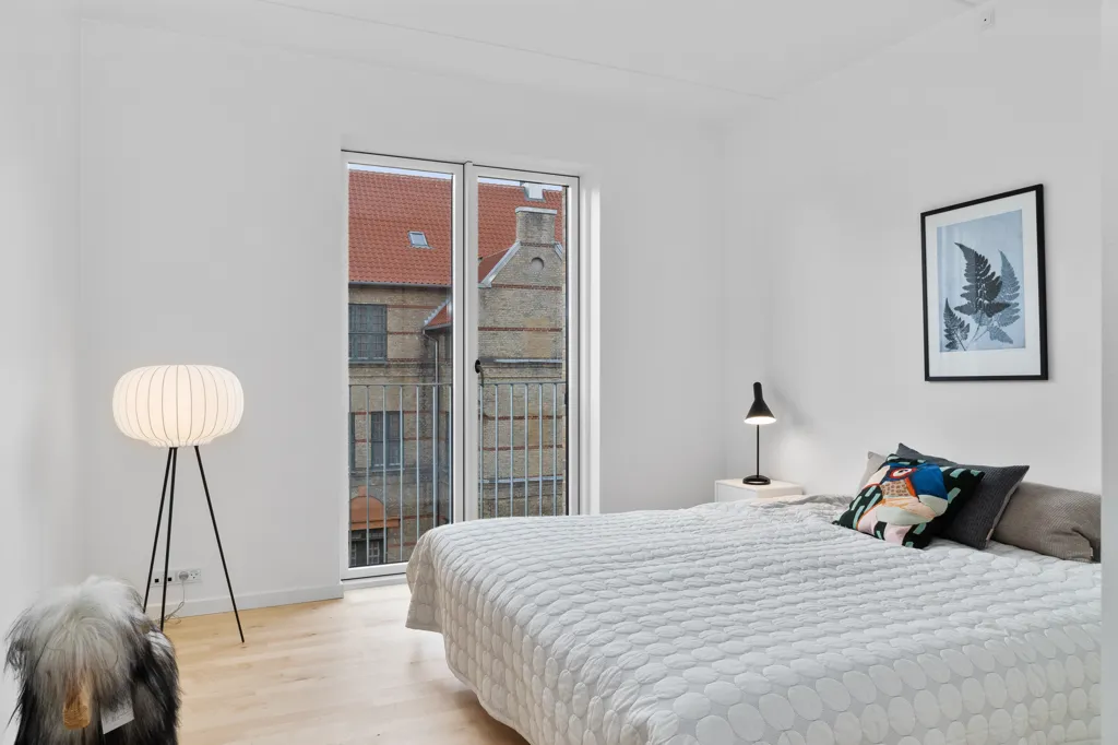 Camere da letto - Apartment with Balcony in Bindesbøllhusene