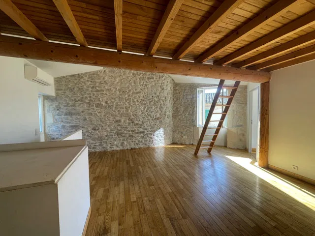 Séjour - Maison de Ville avec Courette à Caveirac