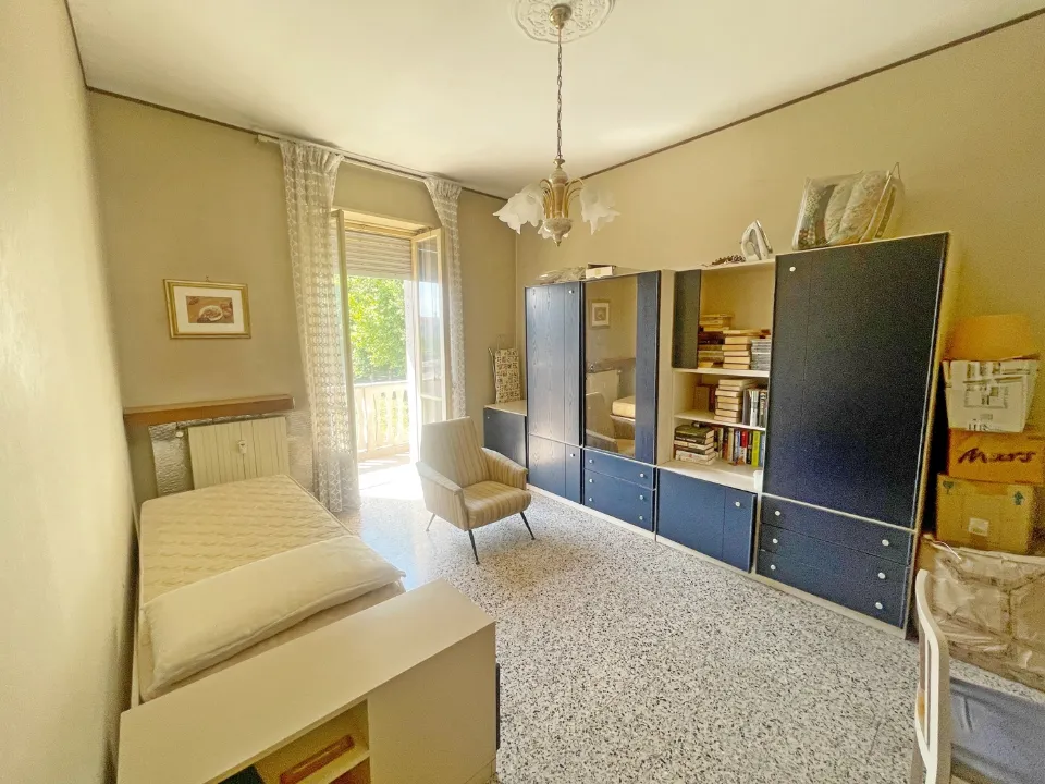 Bedrooms - Apartment with Balconies in Central Strambino