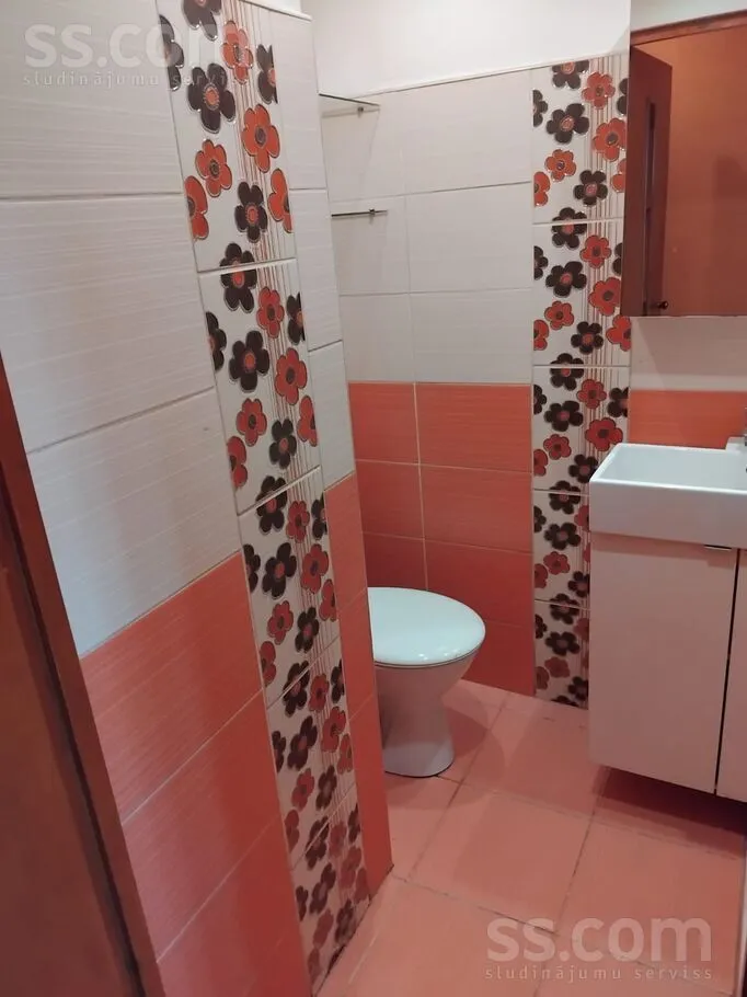 Bathrooms - Bright Apartment with Parking in Jelgava