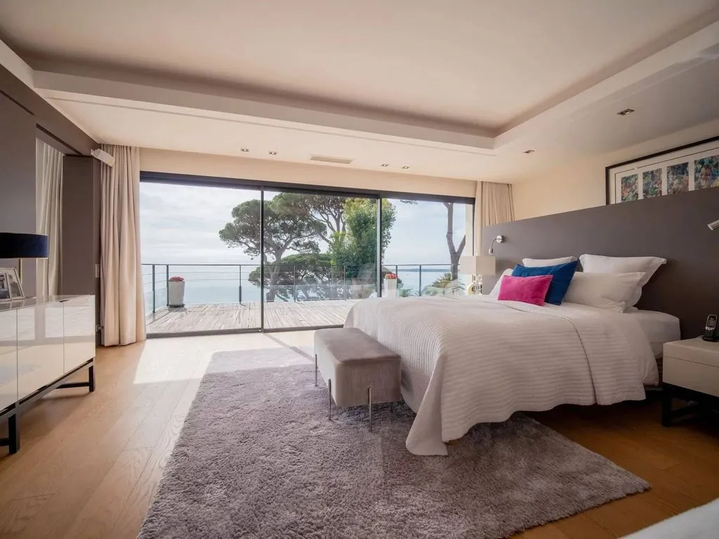 Chambres - Villa Contemporaine avec Vue Mer à Cannes