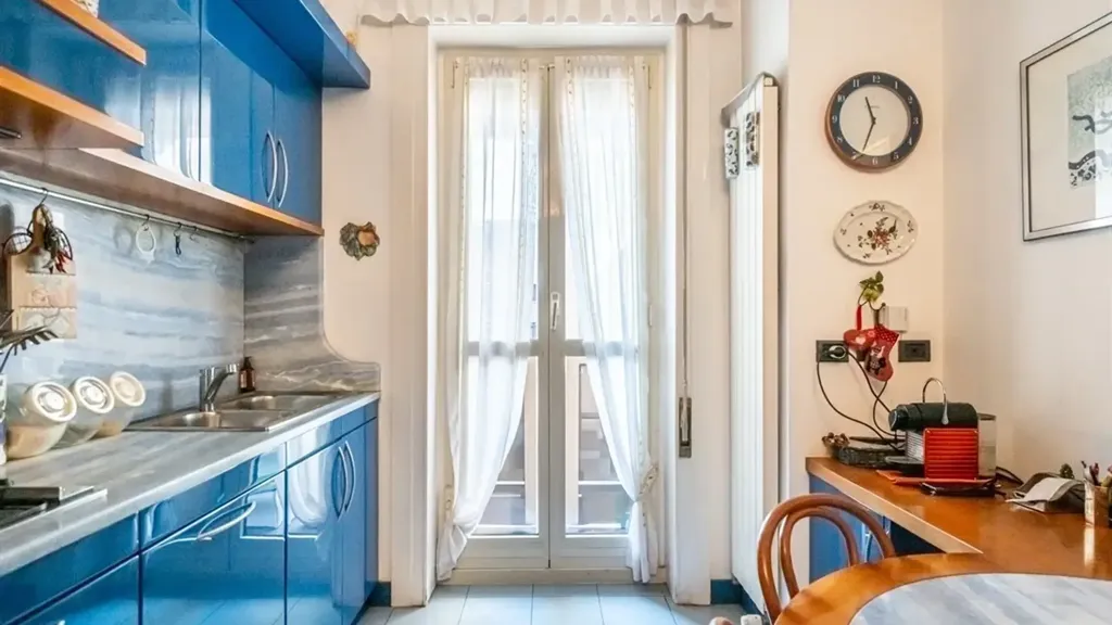Cuisine - Spacious Penthouse with Pool in Milan