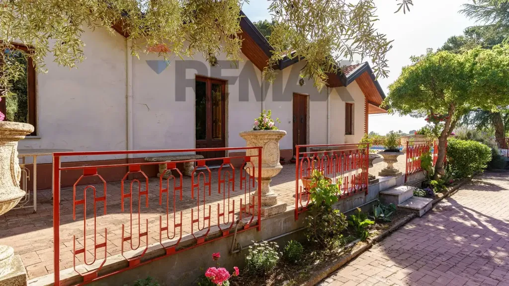 Terrasse - Villa with Panoramic Pool in Biancavilla