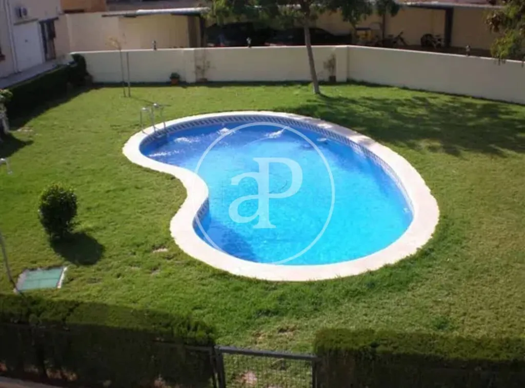 Vista aerea - Duplex with Pool and Terrace in Foios