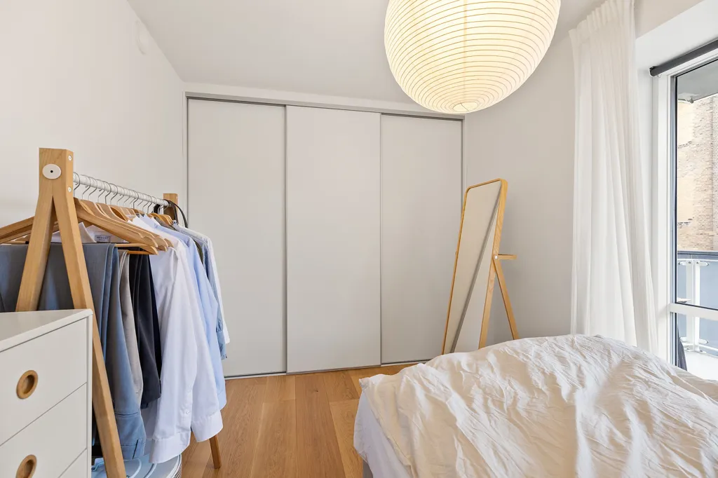 Chambres - 2-Bedroom Apartment with Balcony in Aarhus