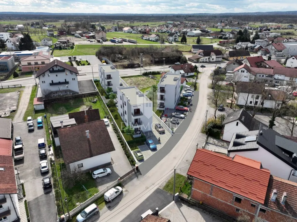 Õhuvaade - Modern Flat with Balcony in Gornji Stupnik