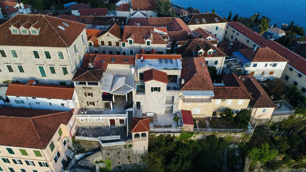 Vue aérienne - Maison 3 chambres à Herceg Novi