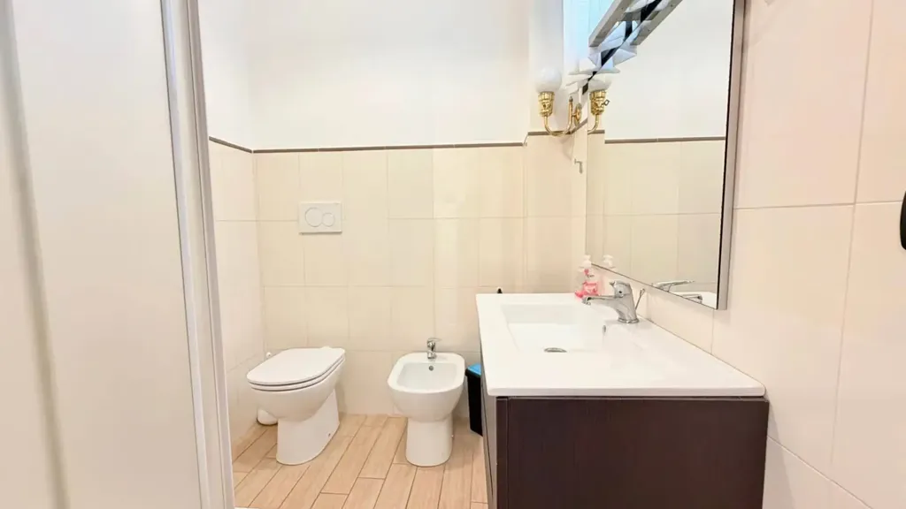 Salles de bain - Terraced Apartment with Sea View in Coldirodi