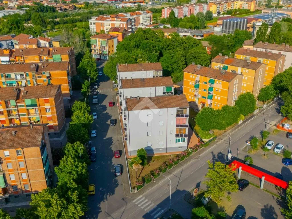 Vue aérienne - Modernised 3-Room Apartment in Sacca, Modena