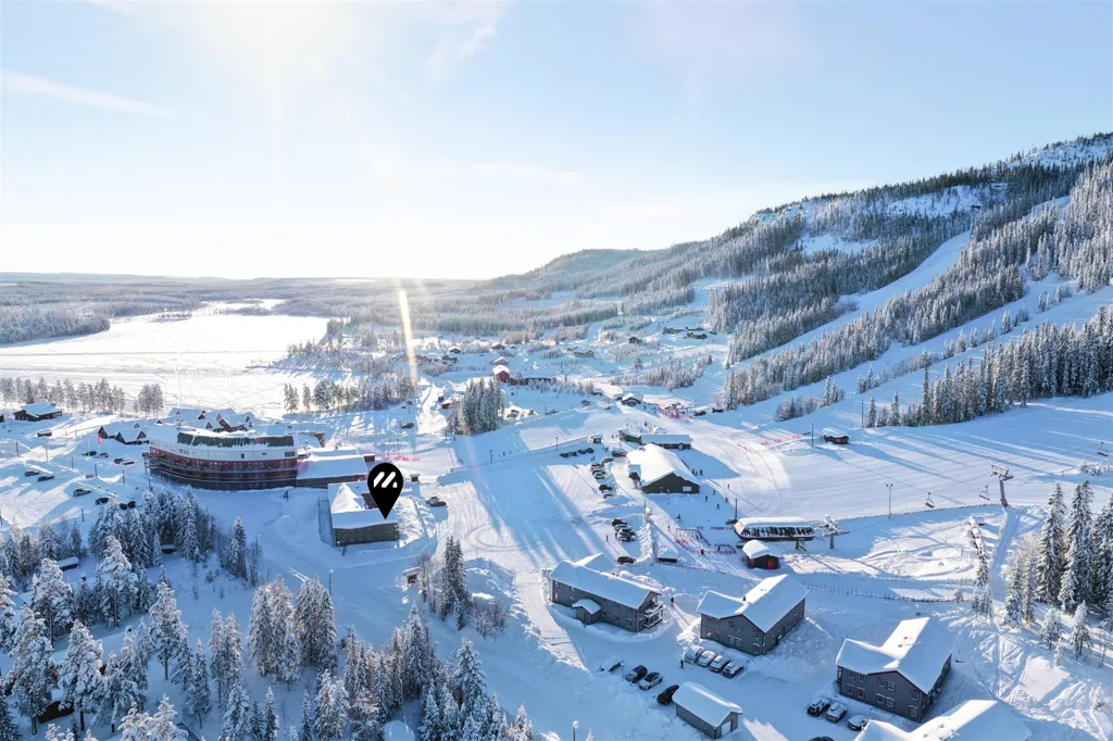 Vue aérienne - Apartment with Ski Access in Klövsjö