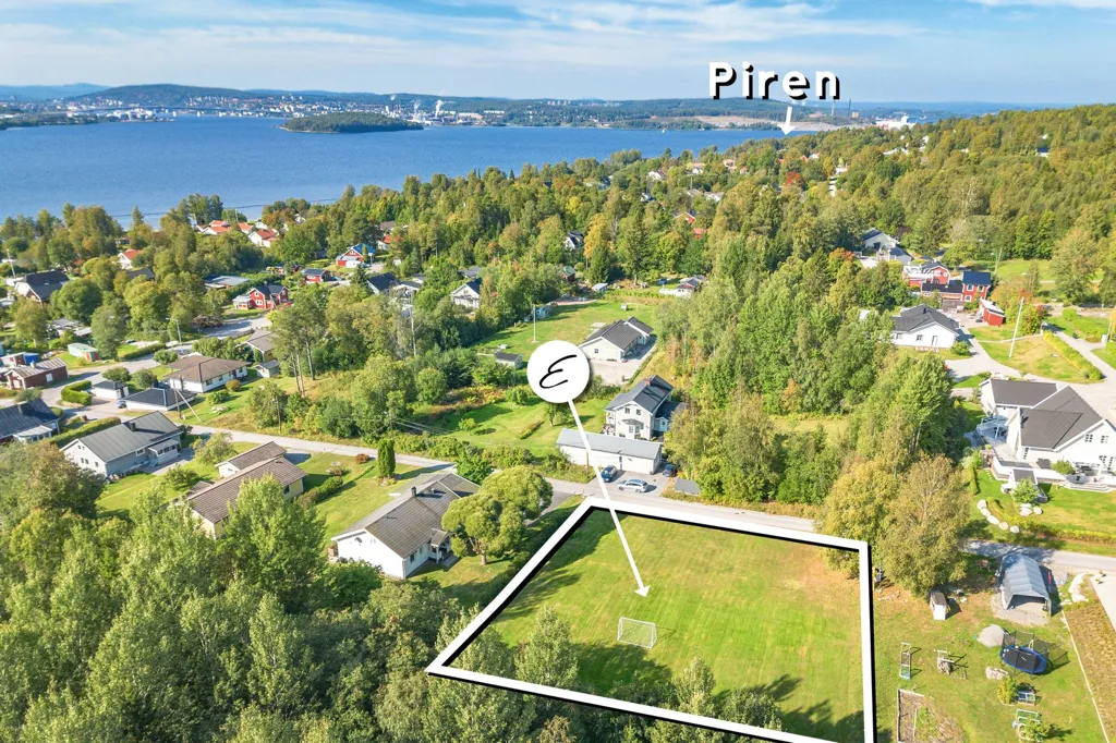 Vista aerea - Freehold Plot with Nature Access in Ankarsvik