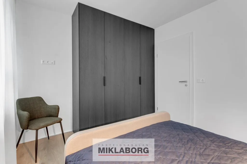 Camere da letto - Modern Apartment with Balcony in Hafnarfjörður
