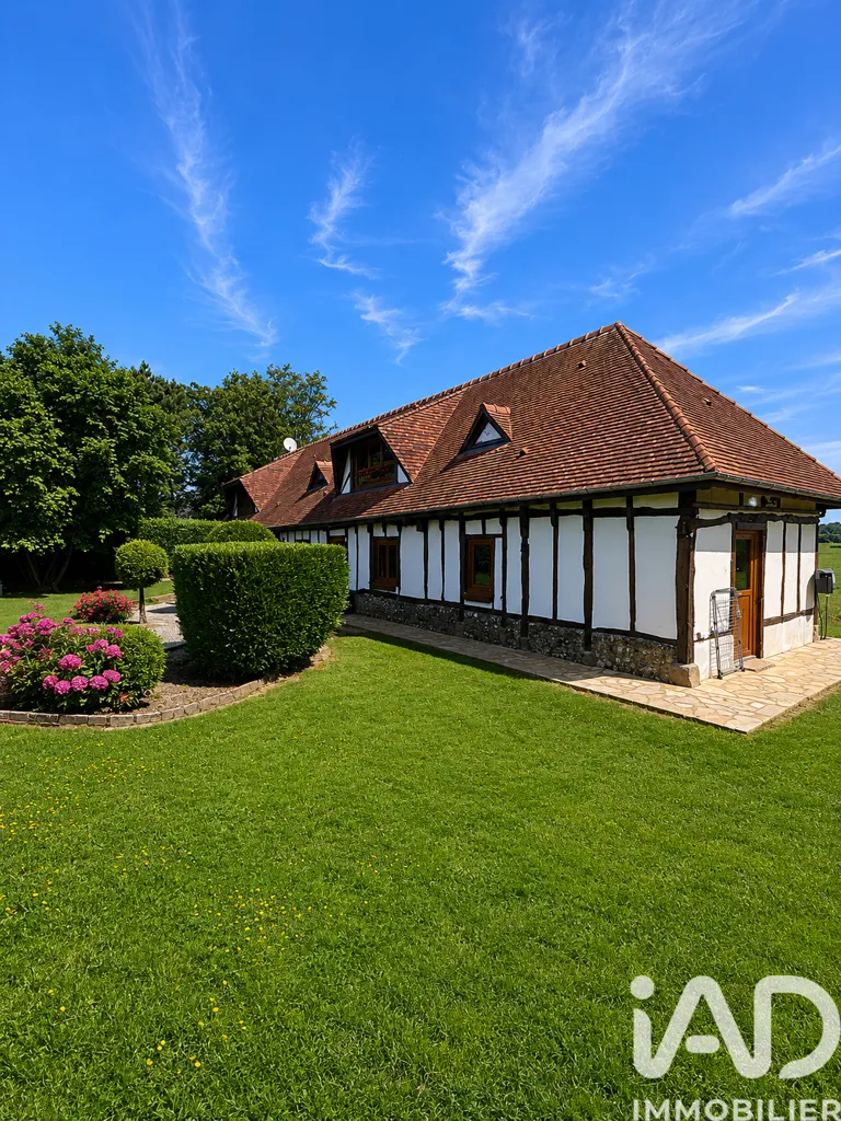 Jardin - Longère Charmante avec Jardin à Bosc-Édeline