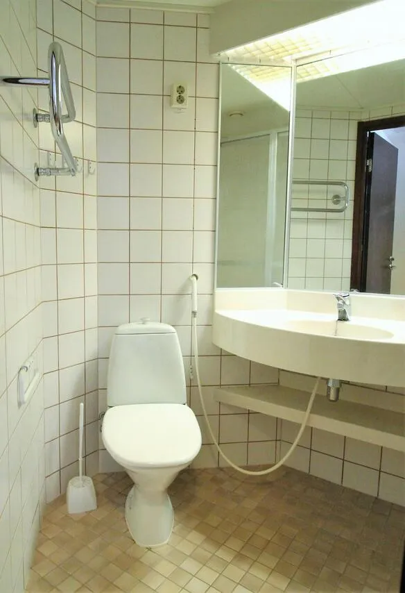 Salles de bain - Furnished Studio Apartment in Lahti Centre