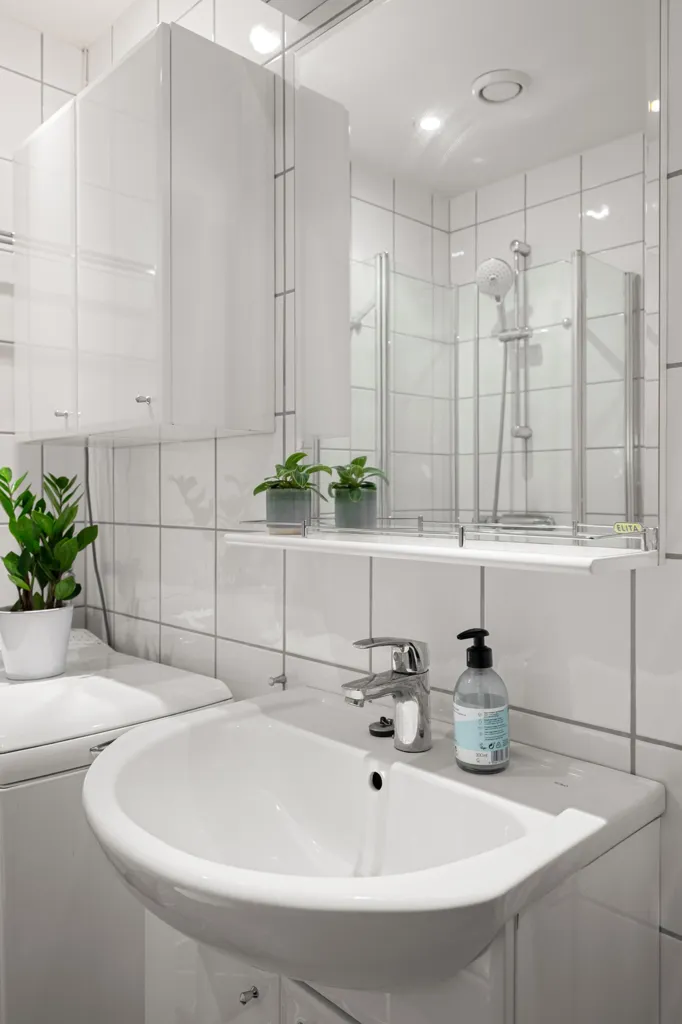 Salles de bain - Loft Apartment with Balcony in Rodeløkka