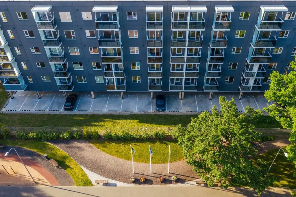 Vue aérienne - Apartment with Balcony in Mustamäe, Tallinn