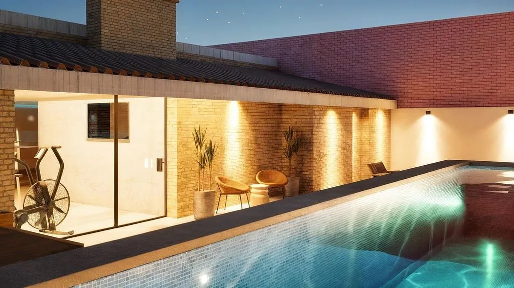 Piscine - Apartment with Pool and Terrace in Viladecans