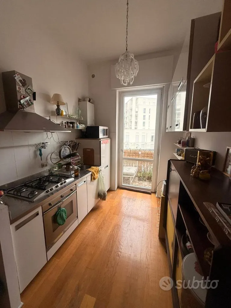 Köök - Panoramic Apartment with Terrace in Milan