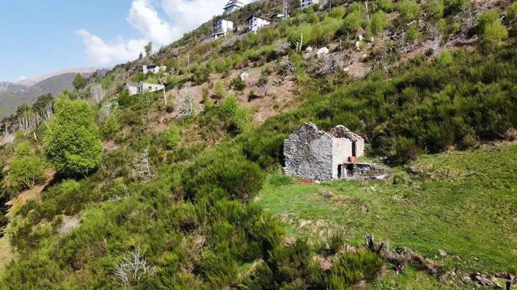 Vue aérienne - Rustico with Lake View in Sorico