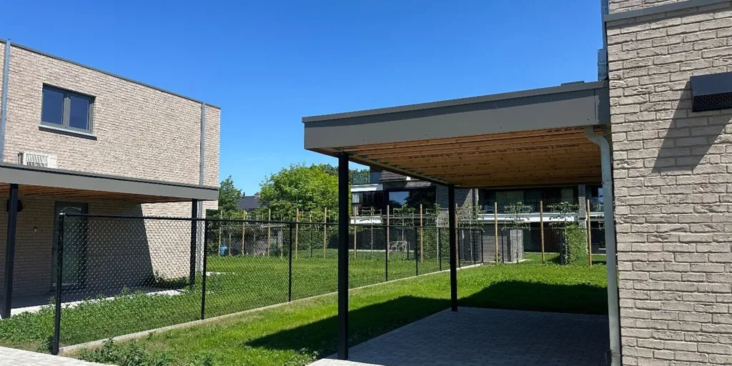 Jardin - Nouvelle Construction avec Carport à Sleidinge
