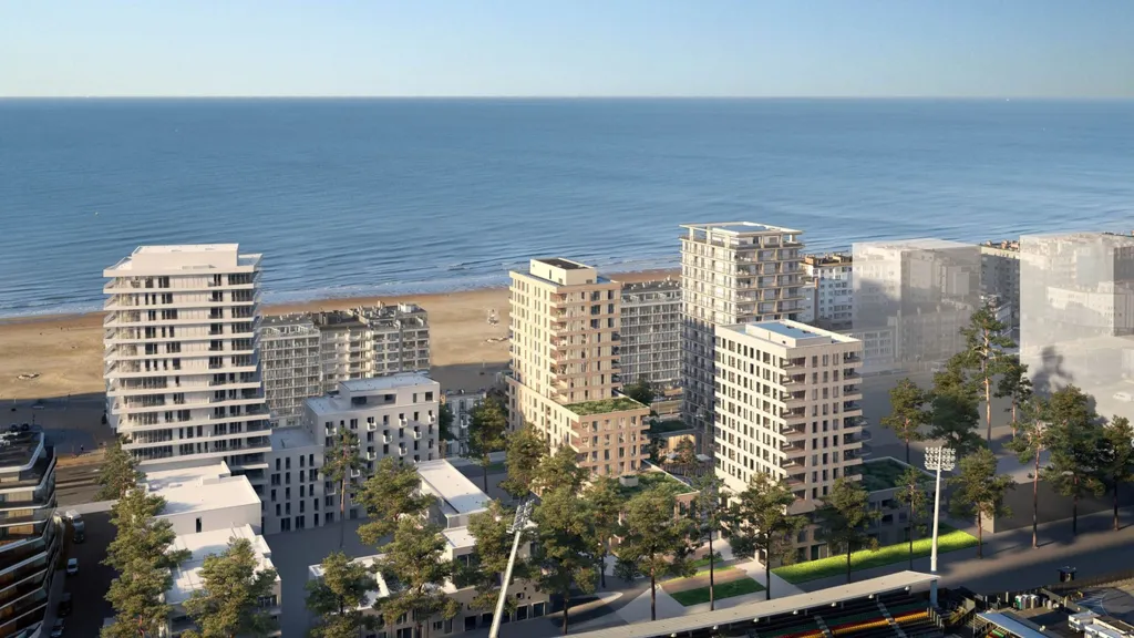 Extérieur - Appartements Moderne avec Vue Mer à Ostende