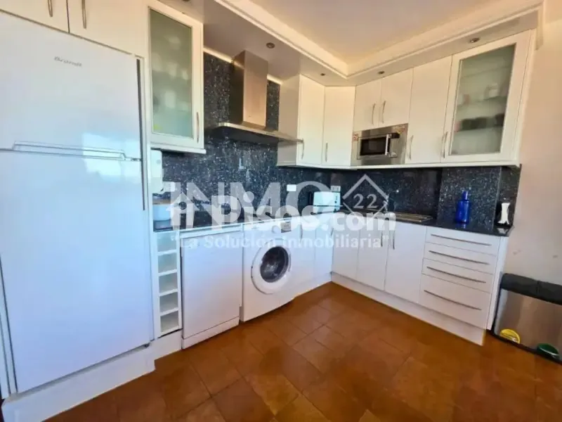 Köök - Seafront Apartment with Pool in Cambrils