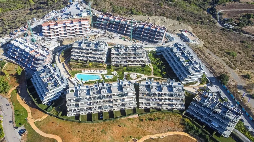 Õhuvaade - Apartment with Large Terrace in Estepona
