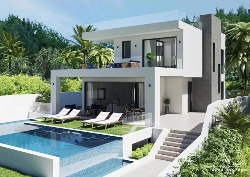Villa with Pool and Garden in Marbella