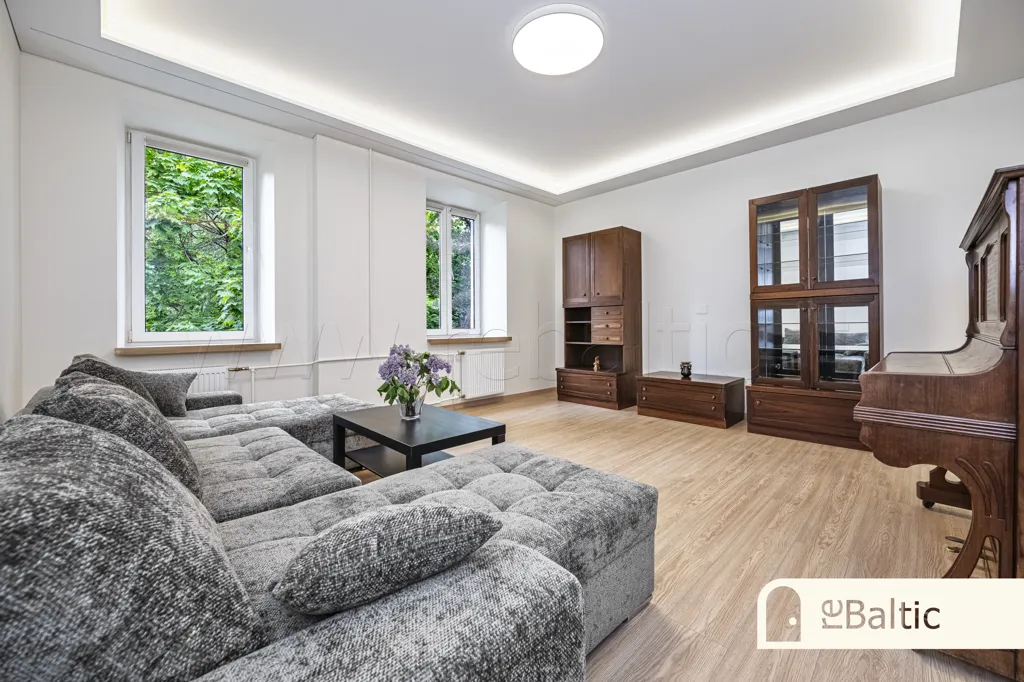 Séjour - Renovated Apartment with Garden in Šnipiškės