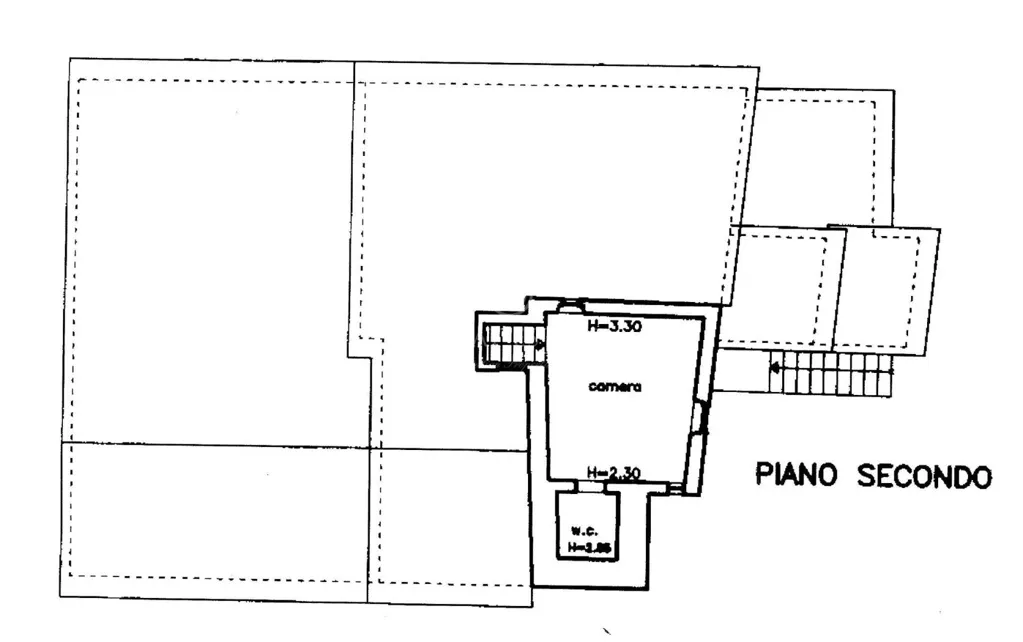 Floor Plan - Ancient Castle with Pool in Umbria