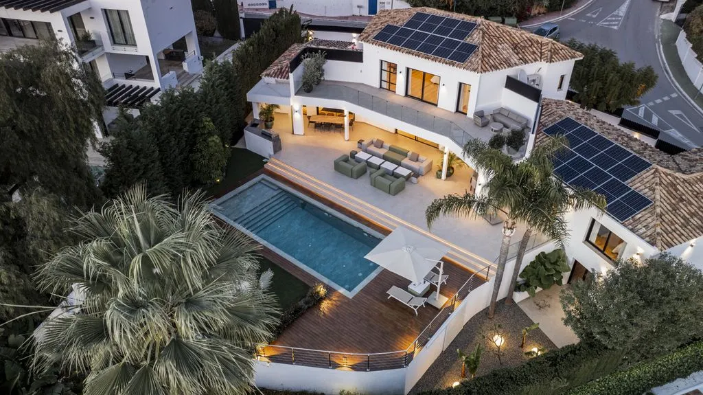 Vue aérienne - Luxury Villa with Sea View in Marbella