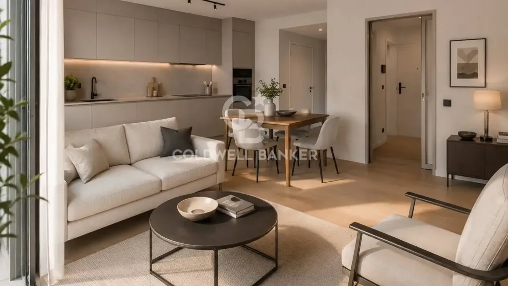 Séjour - Rearranged Apartment with Balcony in Milan