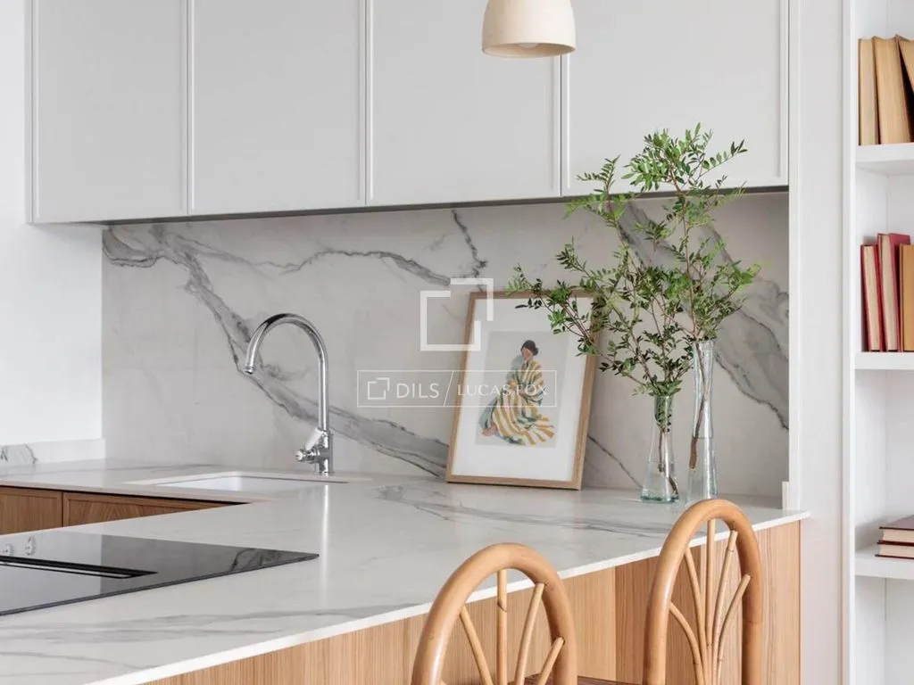Cuisine - Luxury 1-Bed Flat with East View in Salamanca