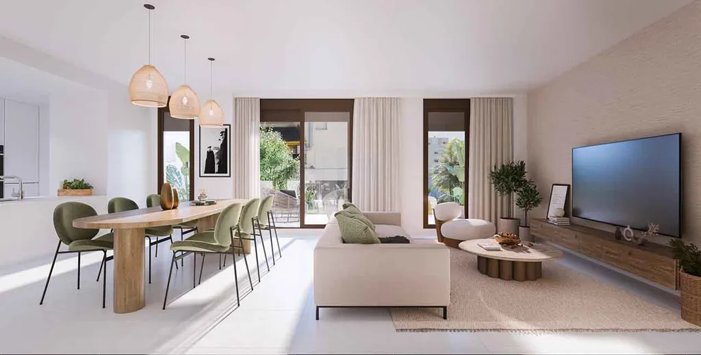 Salle à manger - Modern Apartment with Pool in Estepona