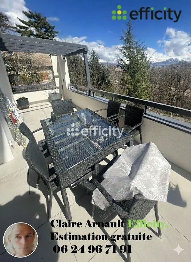 Terrass - New Duplex Apartment with Mountain View in Gap