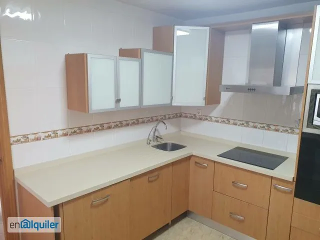 Cucina - Furnished Flat with Balcony in El Palmar, Murcia