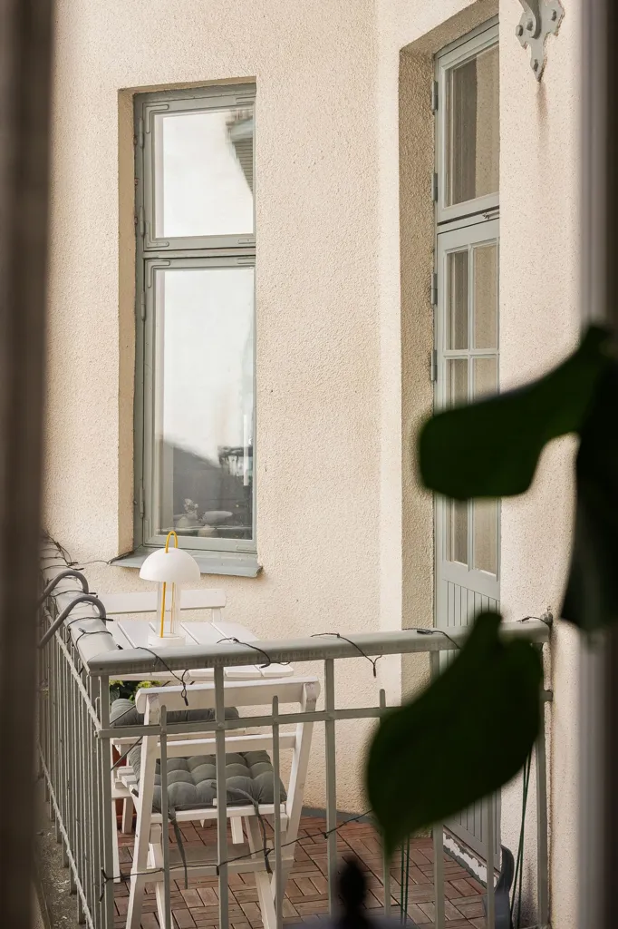 Balcon - City Apartment with Balcony in Kvarnholmen