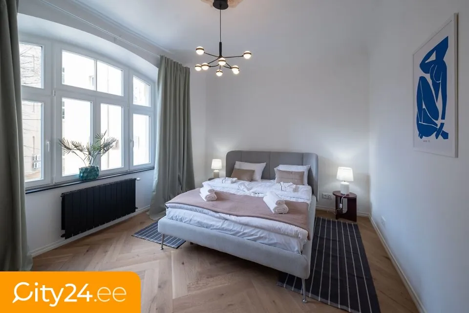 Chambres - Renovated Flat with Stone Facade in Riga Centre