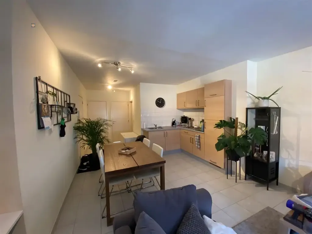Séjour - Appartement avec Terrasse et Cuisine Équipée à Proximité des Commodités