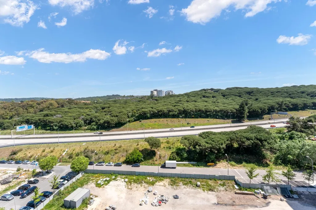 Vue aérienne - Penthouse with Pool in Miraflores, Oeiras