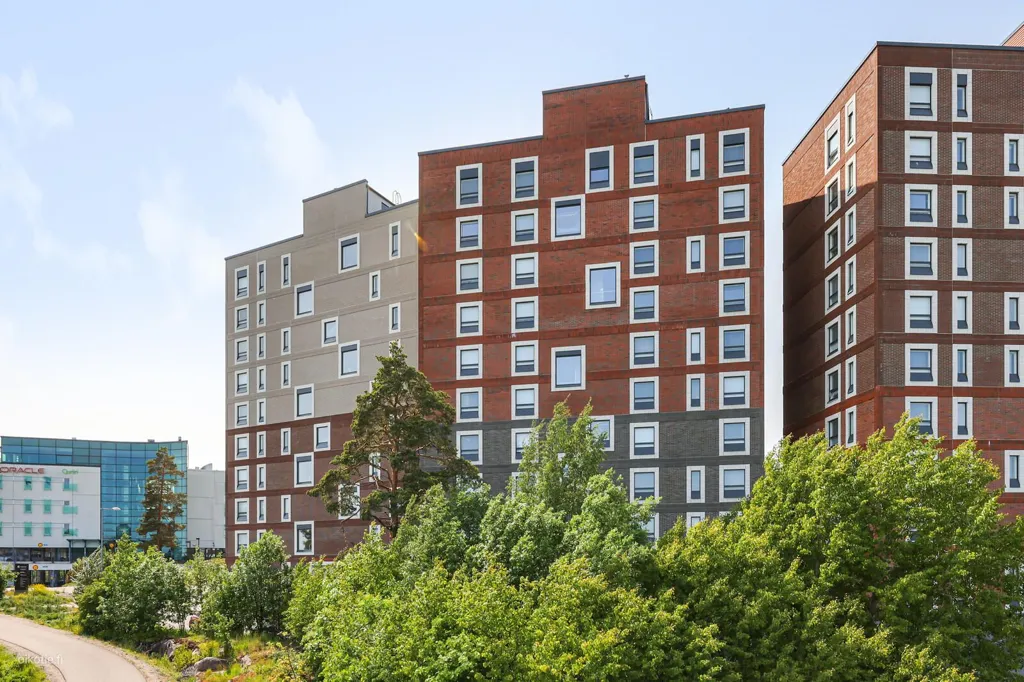 Exterior - Modern Flat with Balcony in Espoo