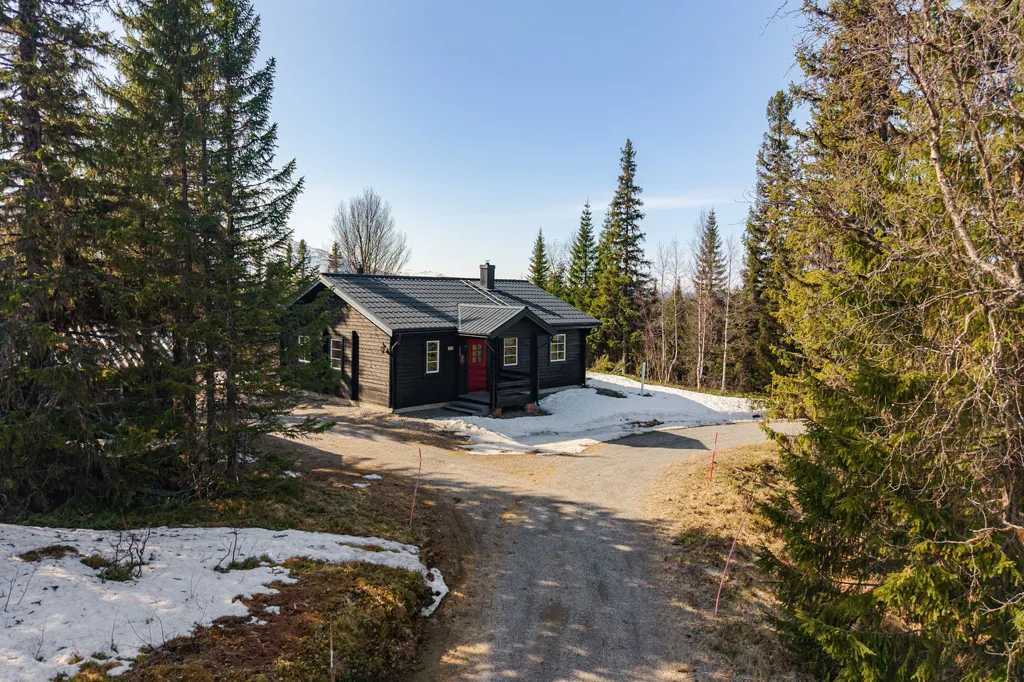 Vue aérienne - Cottage with Ski Trails in Jämtland