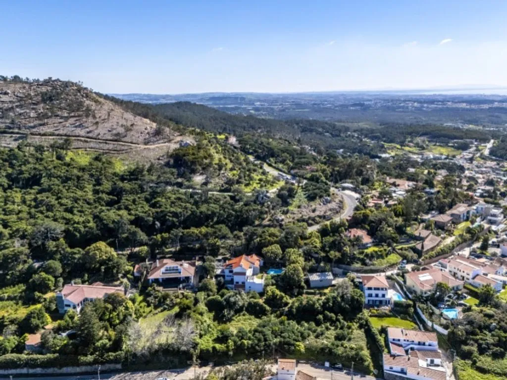 Vue aérienne - Development Land with Ocean Views in Cascais