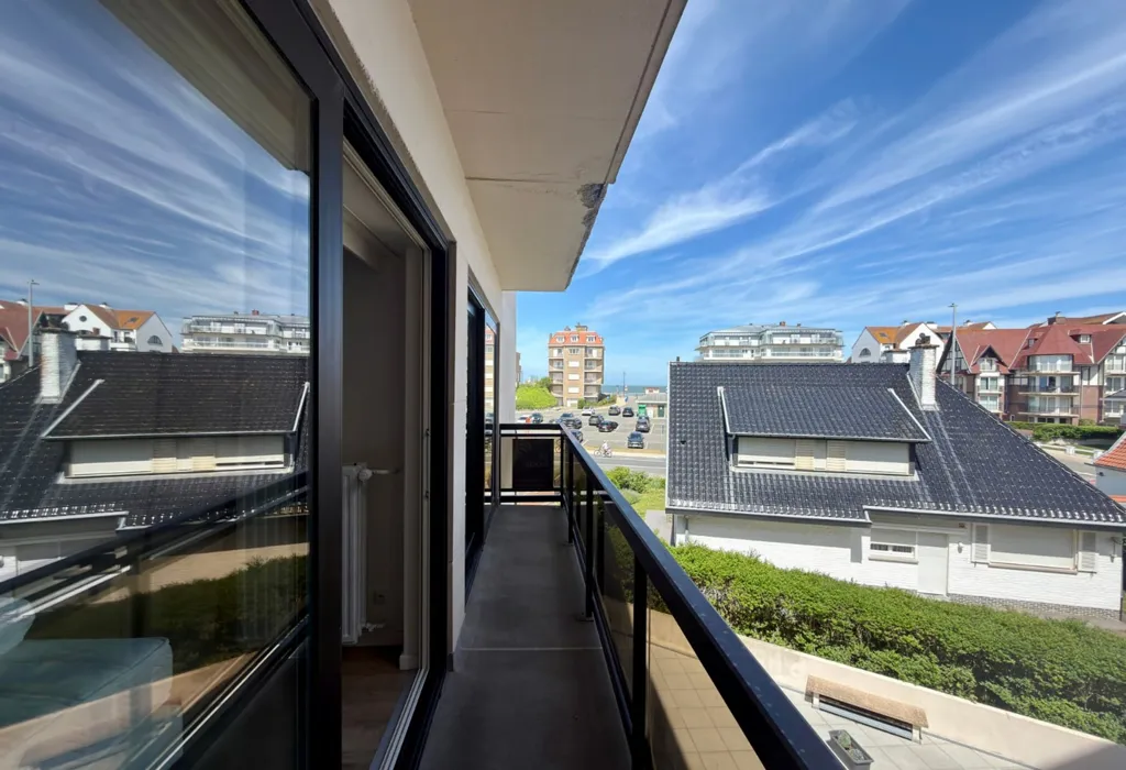 Balcon - Appartement avec Vue Mer à De Haan