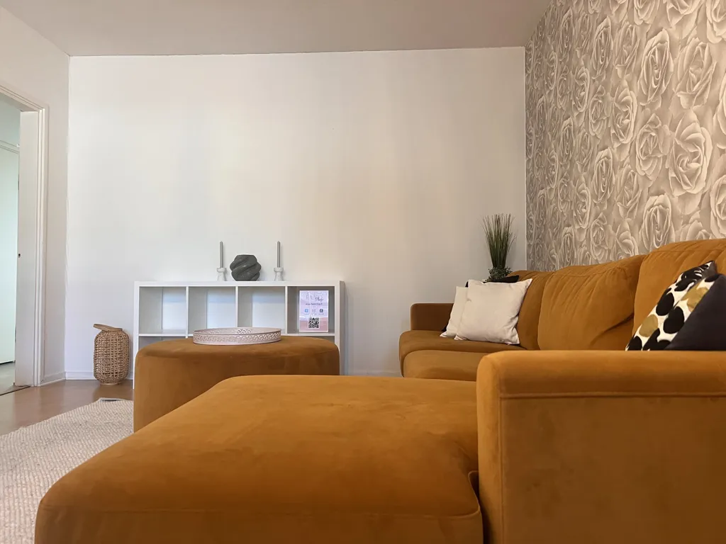 Séjour - 2-Bedroom Apartment with Balcony in Seinäjoki Centre