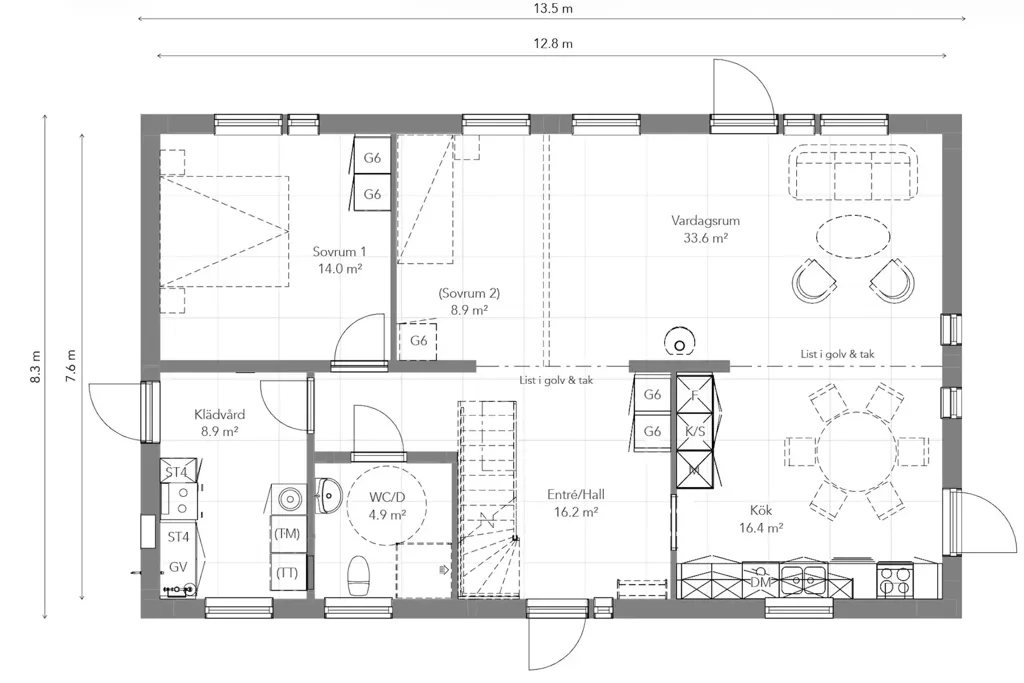 Plaan - Villa Plots with Nature View in Hindås