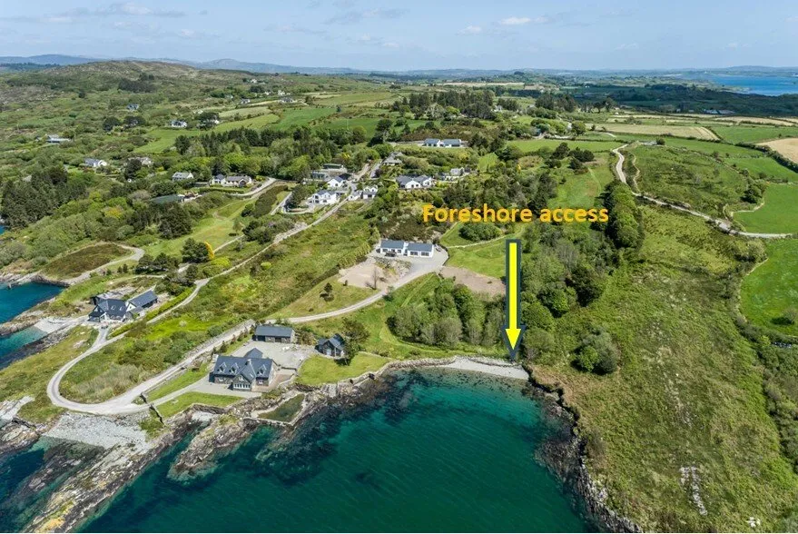 Vue aérienne - Maison 4 chambres à Schull