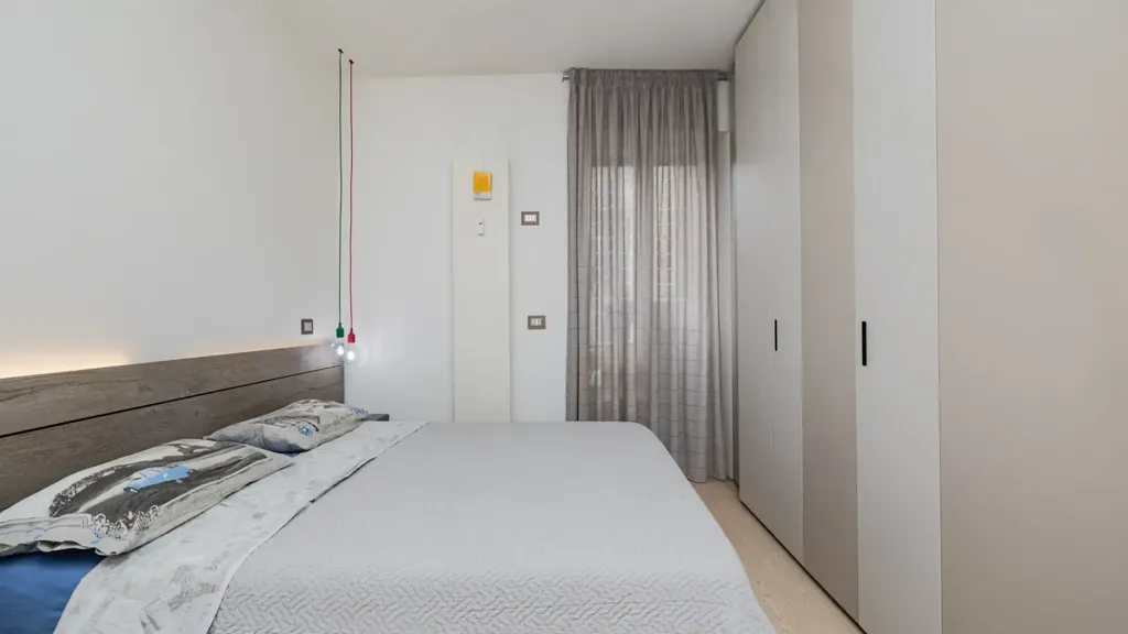 Bedrooms - Design Bilocale with Balcony in Milan