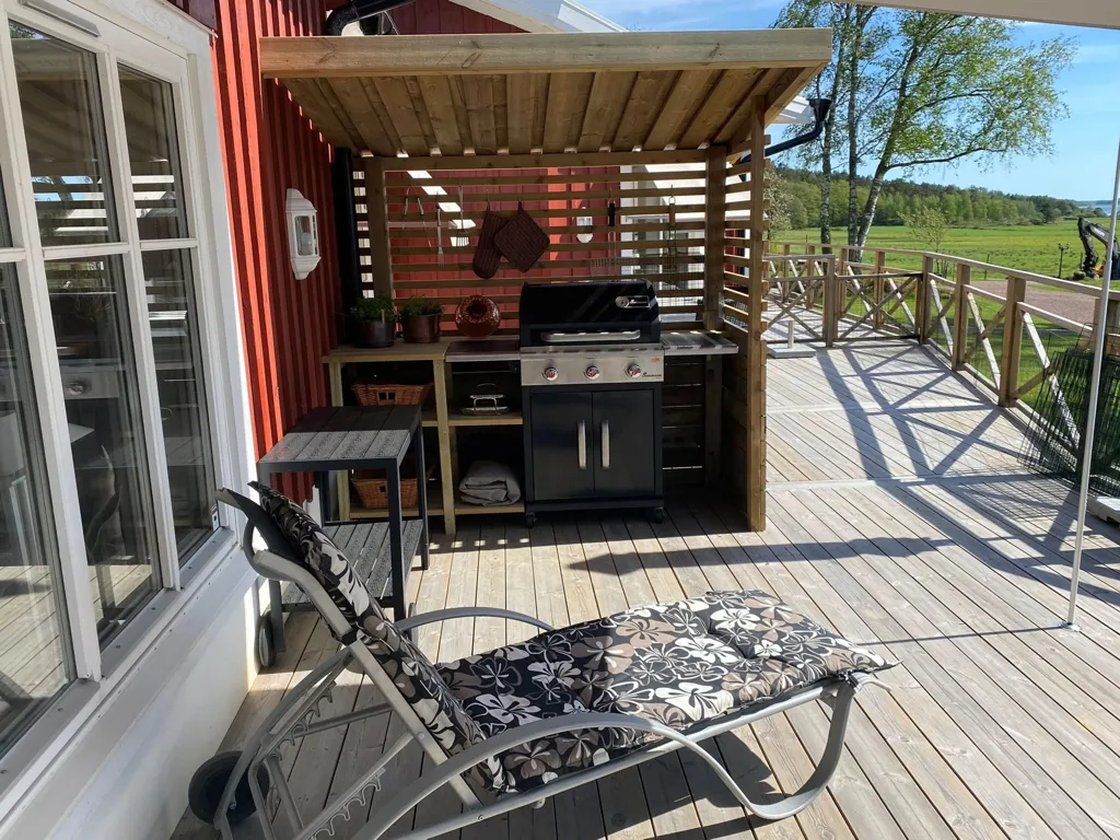 Terraza - Villa with Sea View in Hanhals